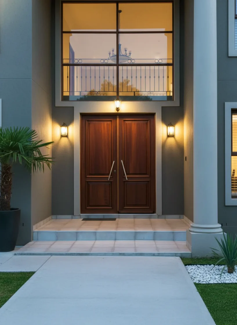 builders timber market entrance door 014